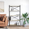 vidaXL Bookcase Sonoma oak 80 x 30 x 153 cm Engineered wood