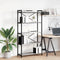 vidaXL Bookcase Grey sonoma 80 x 30 x 153 cm Engineered wood