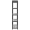 vidaXL Bookcase Grey sonoma 80 x 30 x 153 cm Engineered wood