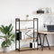 vidaXL Bookcase Sonoma oak 80 x 30 x 118 cm Particle board