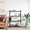 vidaXL Bookcase Smoked oak 80 x 30 x 118 cm Wood