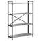 vidaXL Bookcase Grey sonoma 80 x 30 x 118 cm Engineered wood