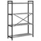 vidaXL Bookcase Grey sonoma 80 x 30 x 118 cm Engineered wood