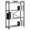 vidaXL Bookcase Grey sonoma 80 x 30 x 118 cm Engineered wood