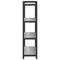 vidaXL Bookcase Grey sonoma 80 x 30 x 118 cm Engineered wood
