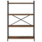 vidaXL Bookcase Old wood 80 x 30 x 118 cm Particle board