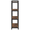 vidaXL Bookcase Old wood 80 x 30 x 118 cm Particle board