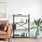 vidaXL Bookcase Artisan oak 80 x 30 x 118 cm Engineered wood