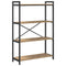 vidaXL Bookcase Artisan oak 80 x 30 x 118 cm Engineered wood