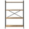 vidaXL Bookcase Artisan oak 80 x 30 x 118 cm Engineered wood