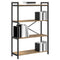 vidaXL Bookcase Artisan oak 80 x 30 x 118 cm Engineered wood