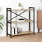 vidaXL Bookcase Sonoma oak 80 x 30 x 83 cm Particle board