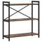 vidaXL Bookcase Smoked oak 80 x 30 x 83 cm Particle board