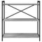 vidaXL Bookcase Grey sonoma 80 x 30 x 83 cm Engineered wood
