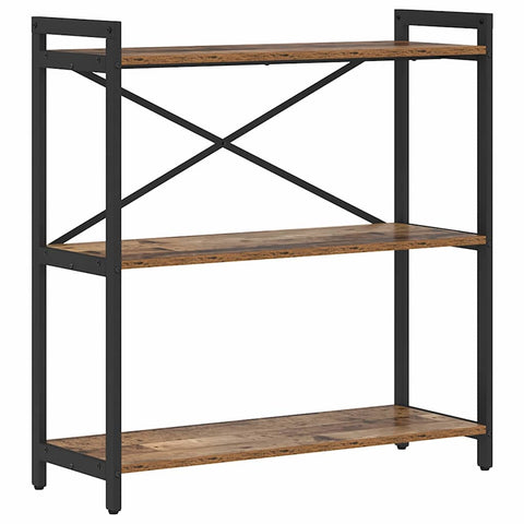 vidaXL Bookcase Old wood 80 x 30 x 83 cm Engineered wood