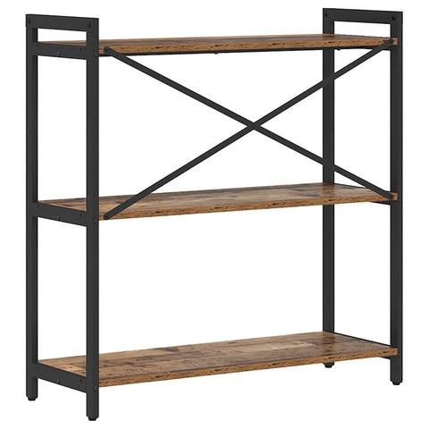 vidaXL Bookcase Old wood 80 x 30 x 83 cm Engineered wood