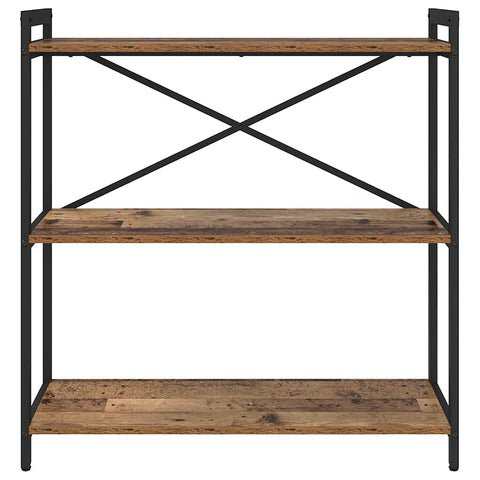 vidaXL Bookcase Old wood 80 x 30 x 83 cm Engineered wood