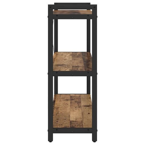 vidaXL Bookcase Old wood 80 x 30 x 83 cm Engineered wood