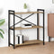 vidaXL Bookcase Artisan oak 80 x 30 x 83 cm Engineered wood