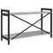 vidaXL Bookcase Grey sonoma 80 x 30 x 48.5 cm Engineered wood