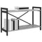 vidaXL Bookcase Grey sonoma 80 x 30 x 48.5 cm Engineered wood
