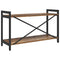 vidaXL Bookcase Old wood 80 x 30 x 48.5 cm Engineered wood