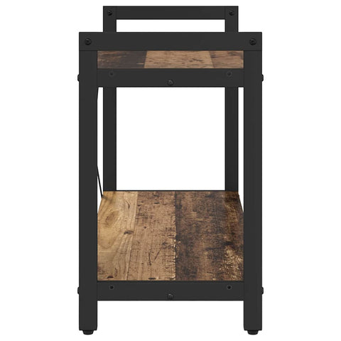 vidaXL Bookcase Old wood 80 x 30 x 48.5 cm Engineered wood
