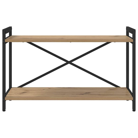 vidaXL Bookcase Artisan oak 80 x 30 x 48.5 cm Engineered wood