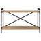 vidaXL Bookcase Artisan oak 80 x 30 x 48.5 cm Engineered wood