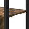 vidaXL Bookshelf Smoked oak 80 x 30 x 155.5 cm Engineered wood