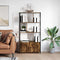 vidaXL Bookshelf Smoked oak 80 x 30 x 155.5 cm Engineered wood