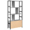 vidaXL Bookshelf Grey sonoma 80 x 30 x 155.5 cm Engineered wood