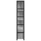vidaXL Bookshelf Grey sonoma 80 x 30 x 155.5 cm Engineered wood