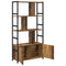 vidaXL Bookshelf Old wood 80 x 30 x 155.5 cm Engineered wood
