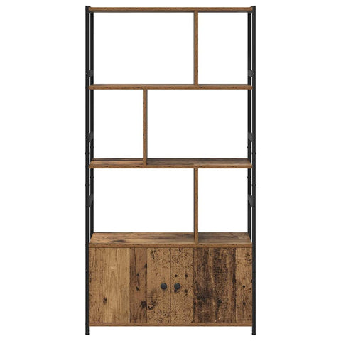 vidaXL Bookshelf Old wood 80 x 30 x 155.5 cm Engineered wood