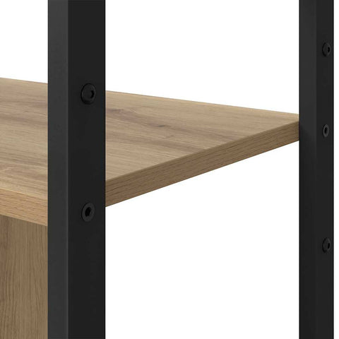 vidaXL Bookshelf Artisan oak 80 x 30 x 155.5 cm Engineered wood