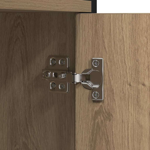 vidaXL Bookshelf Artisan oak 80 x 30 x 155.5 cm Engineered wood