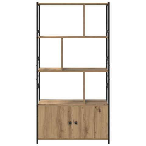 vidaXL Bookshelf Artisan oak 80 x 30 x 155.5 cm Engineered wood