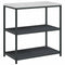 vidaXL Kitchen Storage Shelf with Shelf with Storage Anthracite Steel