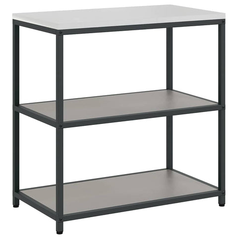 vidaXL Kitchen Storage Shelf with Shelf Rusty Weathering steel