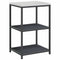 vidaXL Kitchen Storage Shelf with Shelf with Storage Anthracite Steel