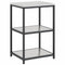 vidaXL Kitchen Storage Shelf with Shelf Silver Stainless steel
