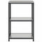 vidaXL Kitchen Storage Shelf with Shelf Silver Stainless steel