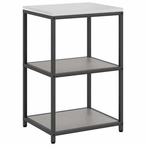vidaXL Kitchen Storage Shelf with Shelf Rusty Weathering steel