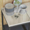 vidaXL Kitchen Storage Shelf with Shelf with Storage Anthracite Steel