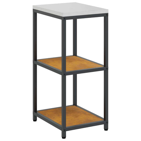vidaXL Kitchen Storage Shelf with Shelf Rusty Weathering steel
