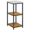 vidaXL Kitchen Storage Shelf with Shelf Rusty Weathering steel