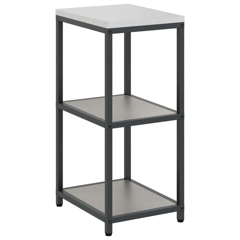 vidaXL Kitchen Storage Shelf with Shelf Rusty Weathering steel