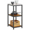 vidaXL Kitchen Storage Shelf with Shelf Rusty Weathering steel