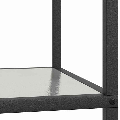 vidaXL Kitchen Storage Shelf with Shelf Silver Stainless steel